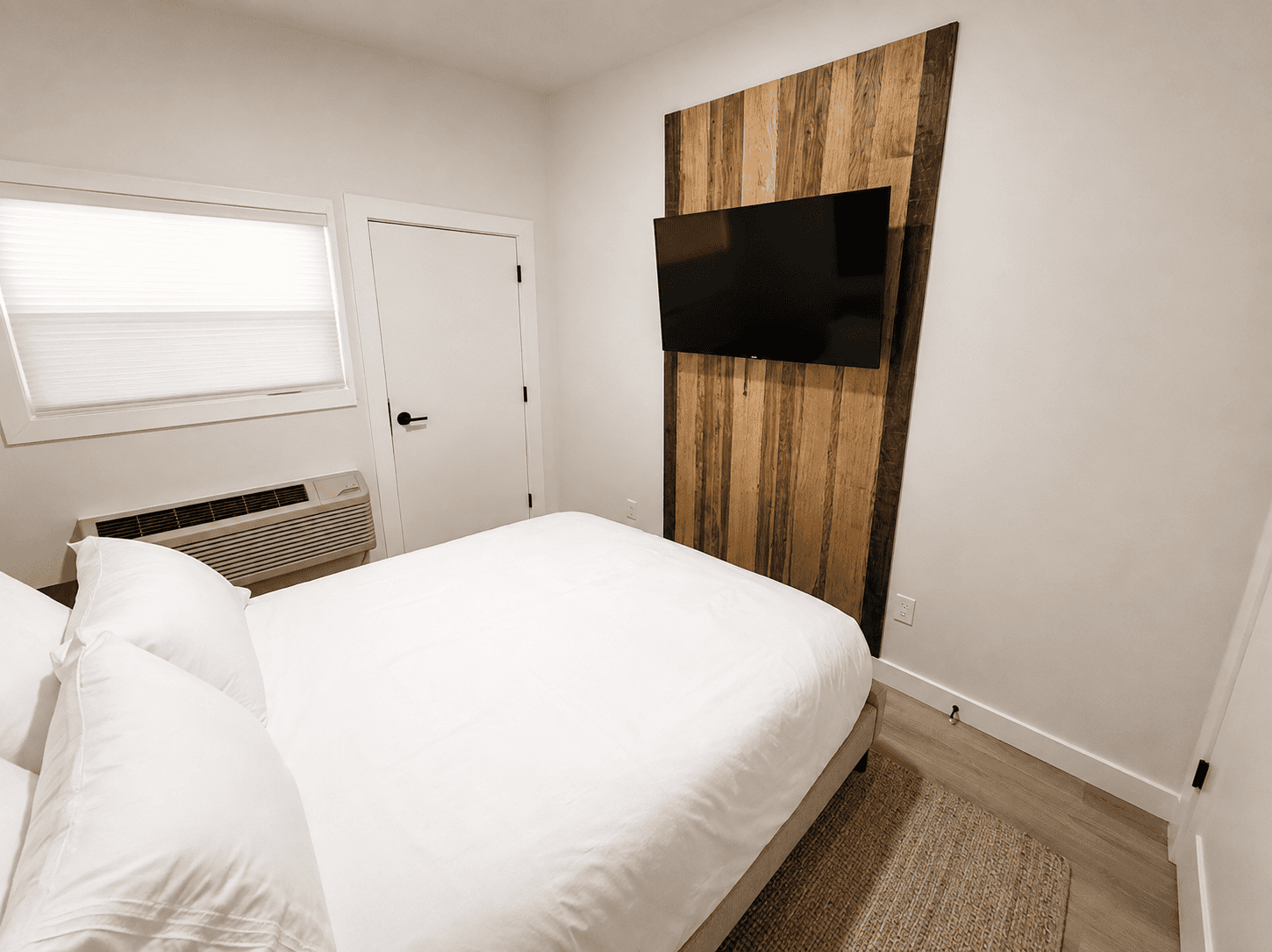 Smart TV in the second bedroom at The Waterline Okoboji