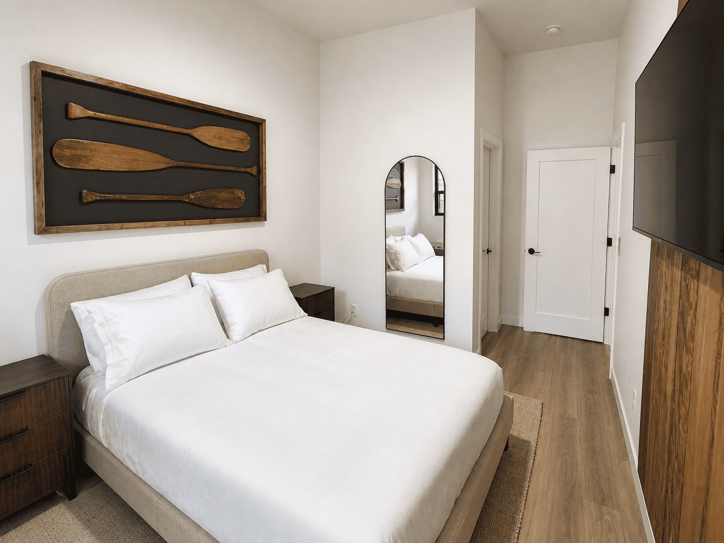 Additional view of the primary bedroom at The Waterline Okoboji